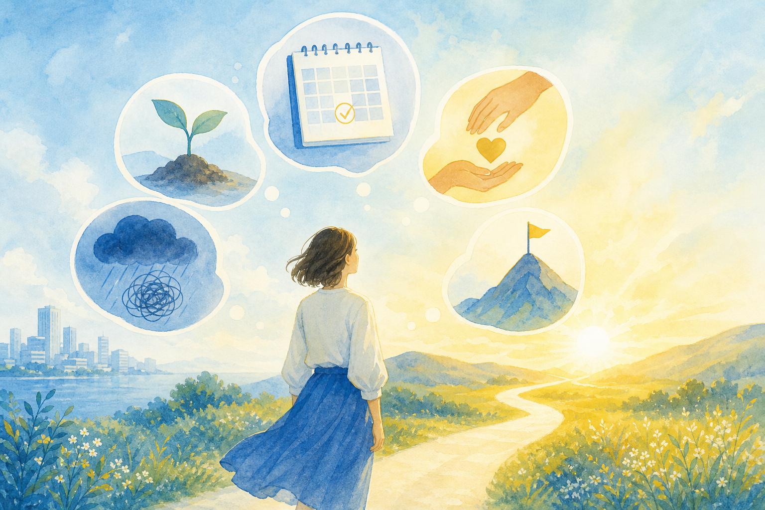 生きるのが楽になる考え方｜失敗や不安を味方に変える5つのヒント