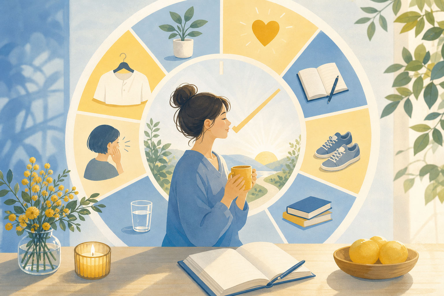毎日を少しずつ変える10の習慣｜時間と心を整える考え方