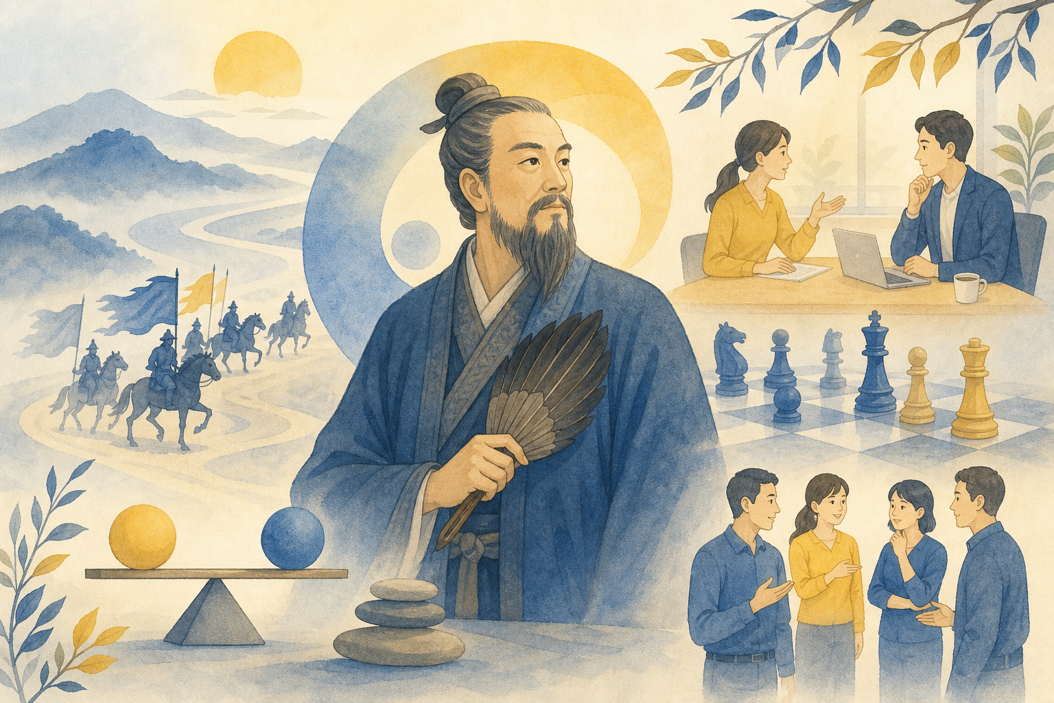 孫子の兵法に学ぶ、争わずに勝つための6つの考え方
