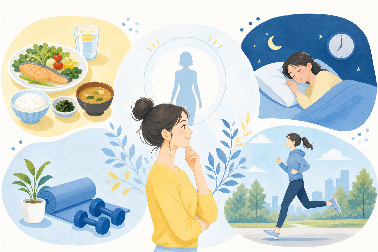 知るだけで変わる、体脂肪との付き合い方｜食事・睡眠・運動の基本