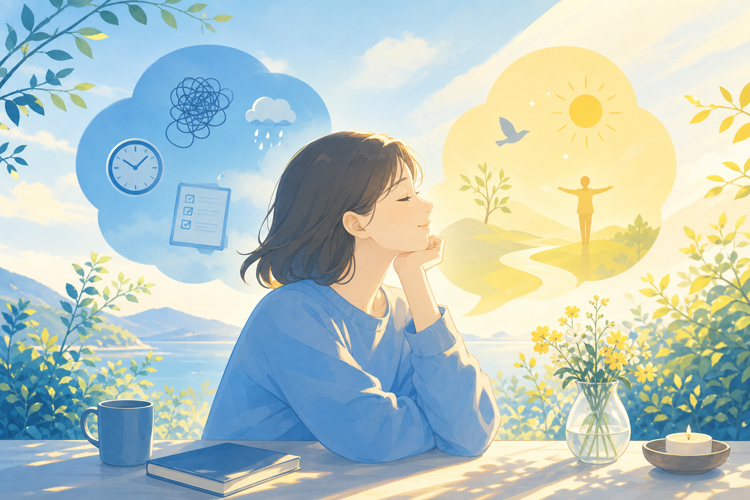 余裕がある人がしていること：ストレスを軽くする8つの考え方