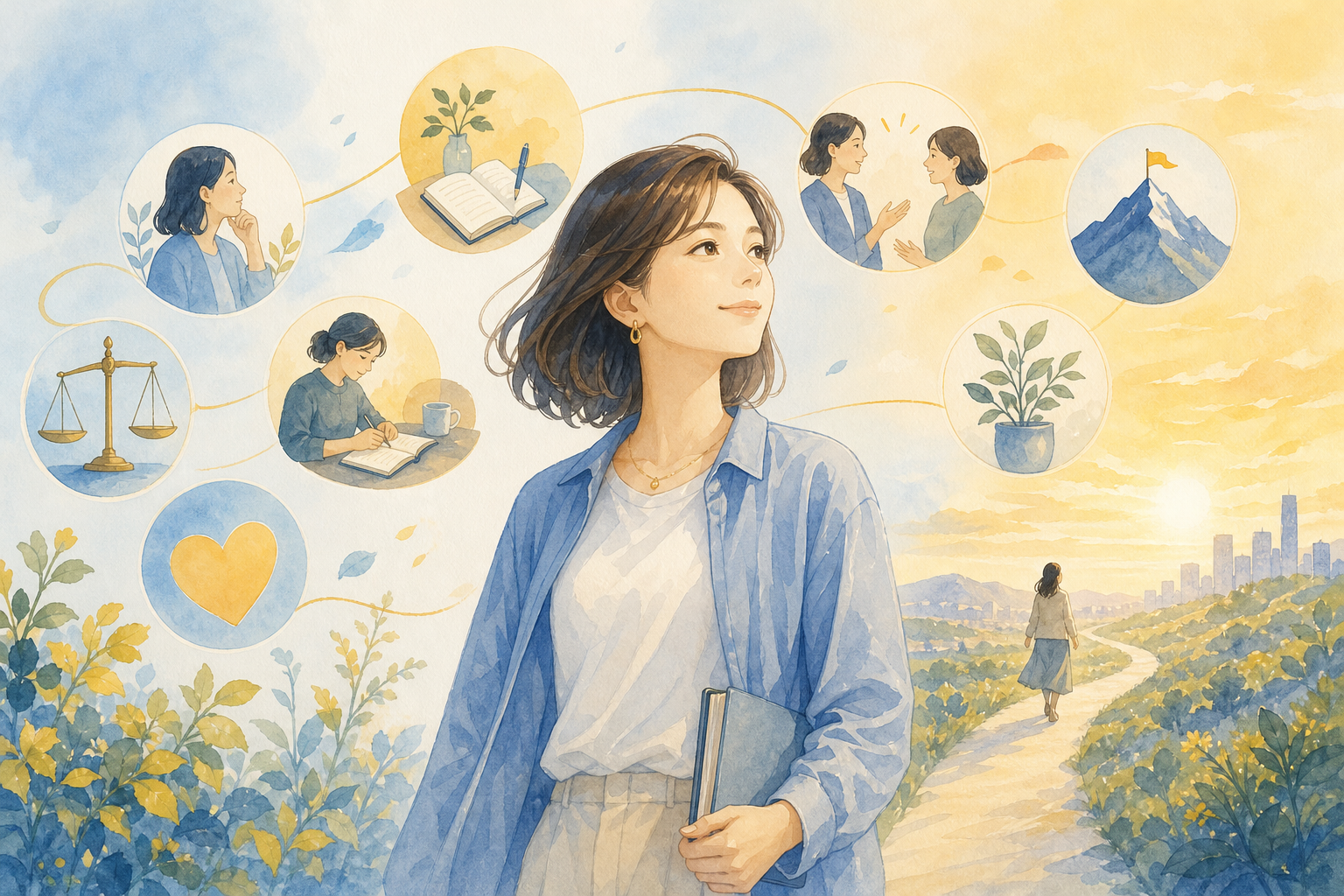 30代から輝く人の8つの特徴｜自分らしく前に進むための考え方