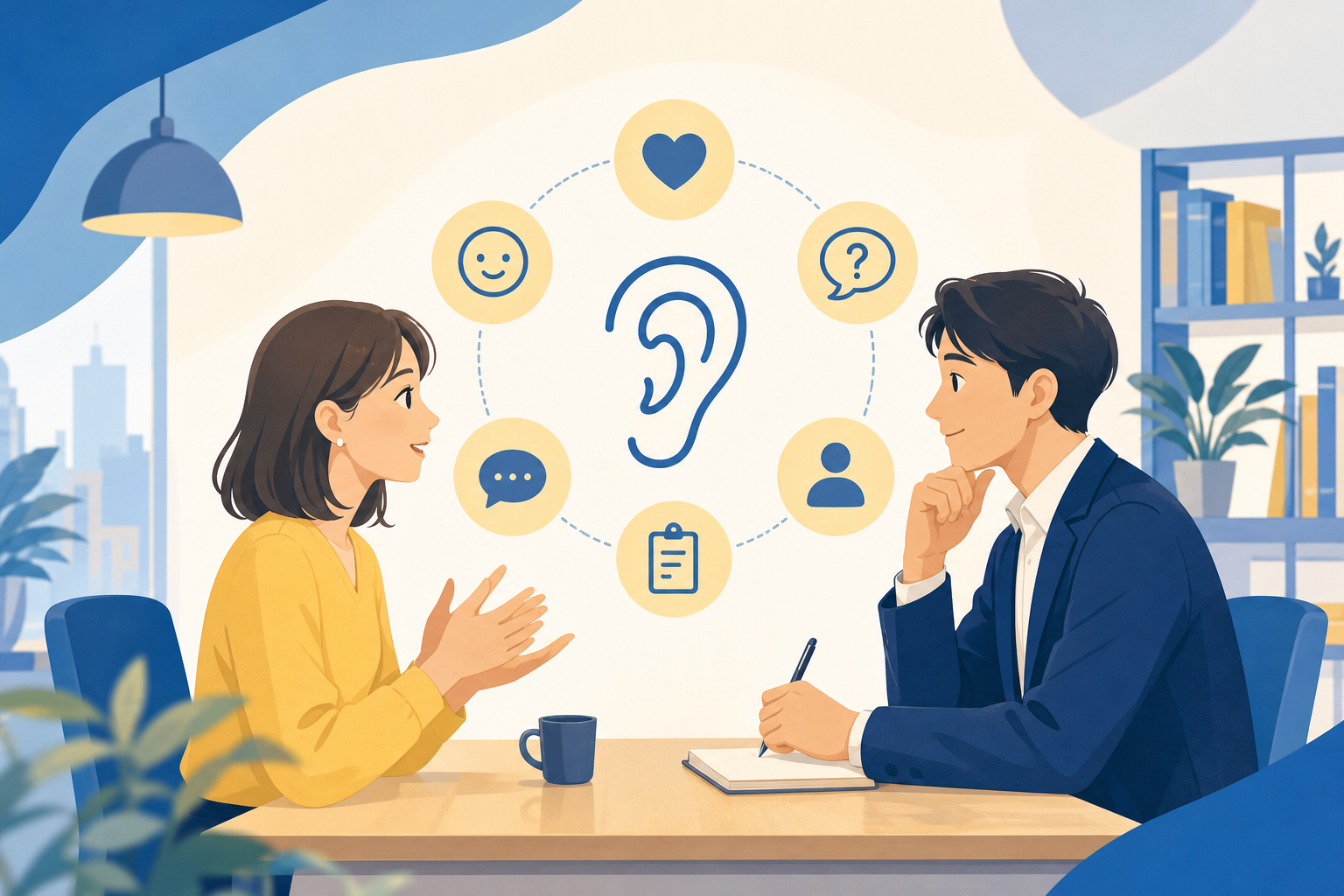 仕事ができる人の聞き方とは？信頼を築く6つの傾聴習慣
